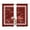 Red, variant on Semi Sheer Window Curtains 54 Inches Long, Red Valentine's Day Rod Pocket Silky Chiffon Curtain Treatment Drapes for Kitchen, Living Room, Love Heart Truck Romantic Abstract Art 52"x54", 2 Panels