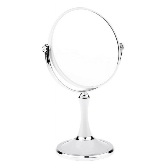 MagiDeal Tabletop Mirror W/ 3X Magnifying - Round