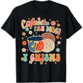 thumbnail image 2 of Cotton Graphic Tees Streetwear Gifts  Cafecito Pan Dulce Y Chisme Mexican Latina Concha Groovy T-Shirt, 2 of 7