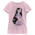 thumbnail image 1 of Disney Pixar Encanto Isabela Floral Fill Girls Standard T-Shirt, Light Pink, X-Small, 1 of 4