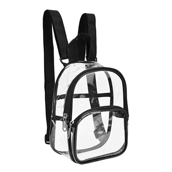 Clear Crossbody Purse Bag Stadium Approved Transparent Cosmetic Bag with Inner Pocket for Concerts Festivals Sports Events Travel