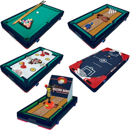 Franklin Sports 5-In-1 Sports Center Table Top Game, 18.5" x 10.5" x 3"