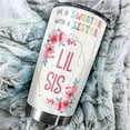 thumbnail image 4 of Athenstics Life Is Sweeter With A Sister Tumbler - Little Sister Tumbler - Birthday Gifts For Little Sister - Bestie Tumbler For Women, 4 of 6