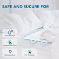 thumbnail image 4 of MesaSe Positioning Bed Pad with Handles - Waterproof Reusable Incontinence Underpad with 4 Straps  Washable Underpad on Hospital & Home Care  Super Absorbent & Soft Top Layer, 4 of 5