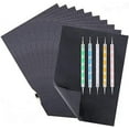 thumbnail image 3 of 100 hojas de papel carbón, papel de transferencia de papel grafito A4, papel carbón, papel de calco y papeles de copia con juego de bolígrafos para relieve, ideal para madera, papel, lienzo y otras, 3 of 8