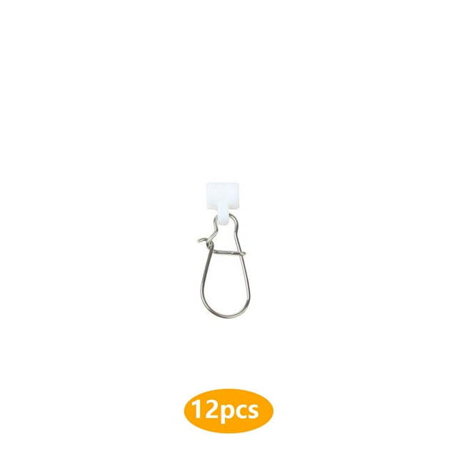 Eigraketly Paquete de 12 toboganes para sedal de pesca, pines deslizantes de alta resistencia, conectores, accesorio de conexión para exteriores, Type3 NO3