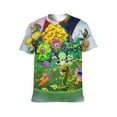 thumbnail image 2 of My Singing Monsters Island Unisex Short Sleeve T Shirt Daily Novelty 3D Printed T-Shirts Soft Comfortable Tee Shirt Top For Men And Women, 2 of 7