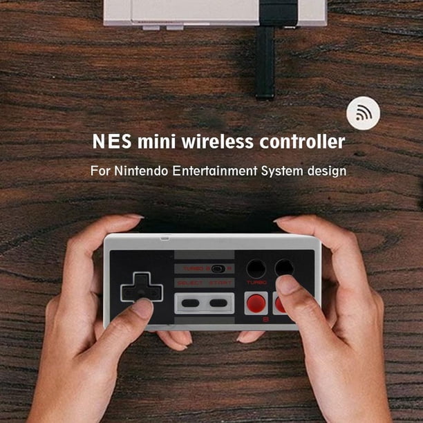 Controlador inalámbrico de 2,4 GHz Joystick Gamepad para NES Mini Classic Edition