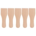 thumbnail image 1 of 5Pcs Natural Wooden Spatula Small Wood Butter Cream Scraper Cooking Shovel Kitchen Utensil, 1 of 9