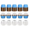 thumbnail image 1 of Tazas para magdalenas,Envoltorios navideños para cupcakes Taza para hornear cupcakes,Tazas de papel para hornear de Navidad Decoración navideña,Revestimientos para cupcakes Tazas de Azul, 1 of 9