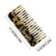 thumbnail image 3 of Herramientas y mejoras para el hogar Peine para el cabello Peine de peluquería Peine retro de dientes finos para el hogar Para hombres y mujeres Luz solar, 3 of 4
