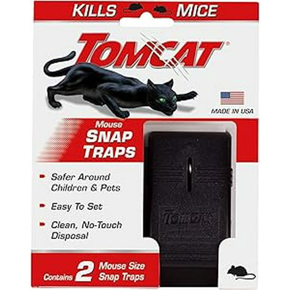 Tomcat Mouse Snap Traps