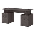 thumbnail image 1 of BBF Jamestown - Pedestal desk - rectangular - storm gray - storm gray base, 1 of 8