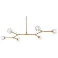 thumbnail image 3 of Elegant Lighting Zayne 6 Light Pendant In Gold, 3 of 8