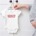 thumbnail image 5 of Keep Grandma On Speed Dial Funny Romper Boys or Girls Infant Baby Brisco Brands 12M, 5 of 6