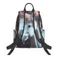 thumbnail image 2 of Balery Flower Crown White Horse Lightweight Backpack for Men and Women - Durable and Water-Resistant, Ideal for School, Work, Travel, and Everyday Use, 2 of 9