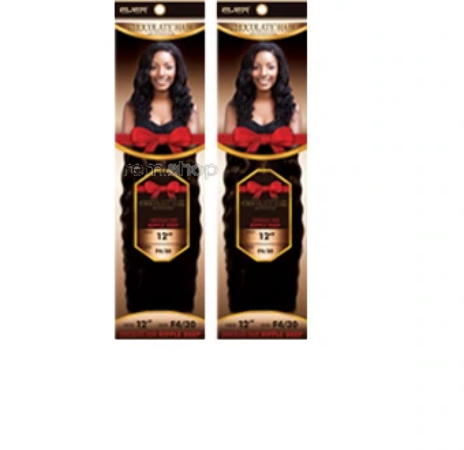 Human Hair Chocolate RIPPLE DEEP WVG 12