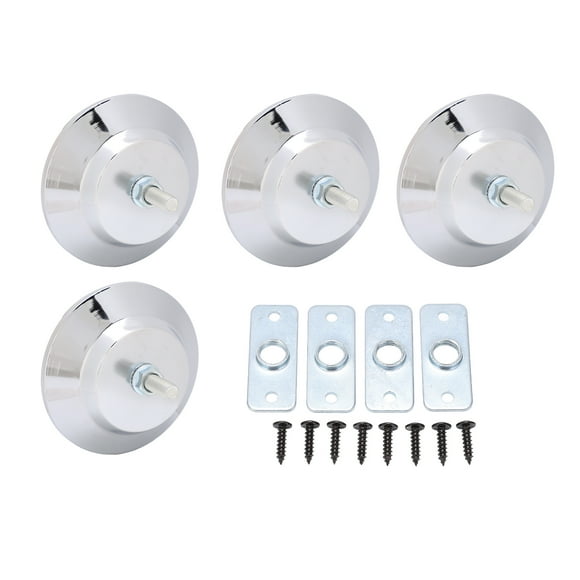 Pieds de Table de Billard, 4 Pcs 5 Pouces, Niveleurs Réglables pour Table de Billard, Meilleur de Sa Catégorie
