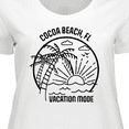 thumbnail image 4 of Inktastic Summer Vacation Mode Cocoa Beach Florida Women's Plus Size T-Shirt, 4 of 5