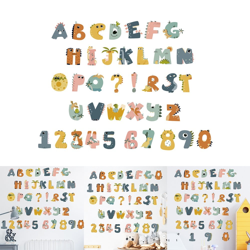 Alphabet Fun Wall Decals - 714731135275