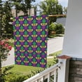 thumbnail image 5 of Wukai Mardi Gras Carnival3 Garden Flags Double Sided Welcome Garden Yard House Flags Outside Outdoor House (Only Flag), 5 of 8
