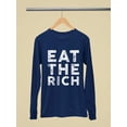 thumbnail image 3 of Bold Anti-Elite Graphic Tee Long Sleeve Men's, 3 of 4