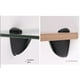 thumbnail image 2 of 4-piece Glass Shelf Brackets Adjustable Glass Brackets For Thickness 2-21 Zinc Alloy Wall Mount Fixed Plate Support Holder Clamp, 2 of 10
