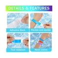 thumbnail image 4 of 800Pcs Waterproof Hand Bands Wrist Bands for Events Concert Adhesive for Party 8 Colors, 4 of 5