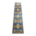 thumbnail image 2 of Masada Rugs Southwest , Area Rug (2 Feet 4 Inch X 11 Feet) Runner, Blue, 2 of 6