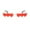 Red, variant on Irregular Shape Glasses for Women Funky Novelty Shape Specs for Women Glasses for Party Artistic Eye-Catching Look for Photo or TikTok Videos Pink One Size