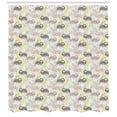 thumbnail image 3 of Ambesonne Dinosaur Party Shower Curtain, Old Reptiles, 69"Wx84"L, Warm Taupe Pale Green, 3 of 3