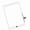 White, variant on Touch Screens Digitizer Panel Glass Screen Replacement Touch Panel For 9.7inch (2018 Version) A1954 A189 Tablet