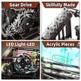 thumbnail image 2 of Puzzle de madera Marble Run OWNONE 1 con luces LED, 312 unidades, 2 of 9