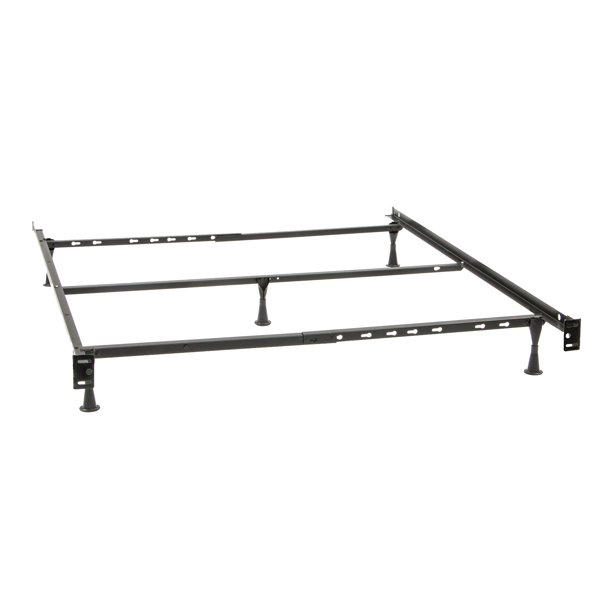 USA Heavy Duty Adjustable Metal Bed Frame - Walmart.com - Walmart.com