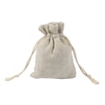 thumbnail image 3 of Yuarrent Bolsa con cordón de 10 uds, bolsa con cordón de lino y algodón de arpillera Natural para almacenamiento de alimentos y hierbas, bolsa con Almacenamiento y organización del hogar Yuarrent HA6936-00B, 3 of 6