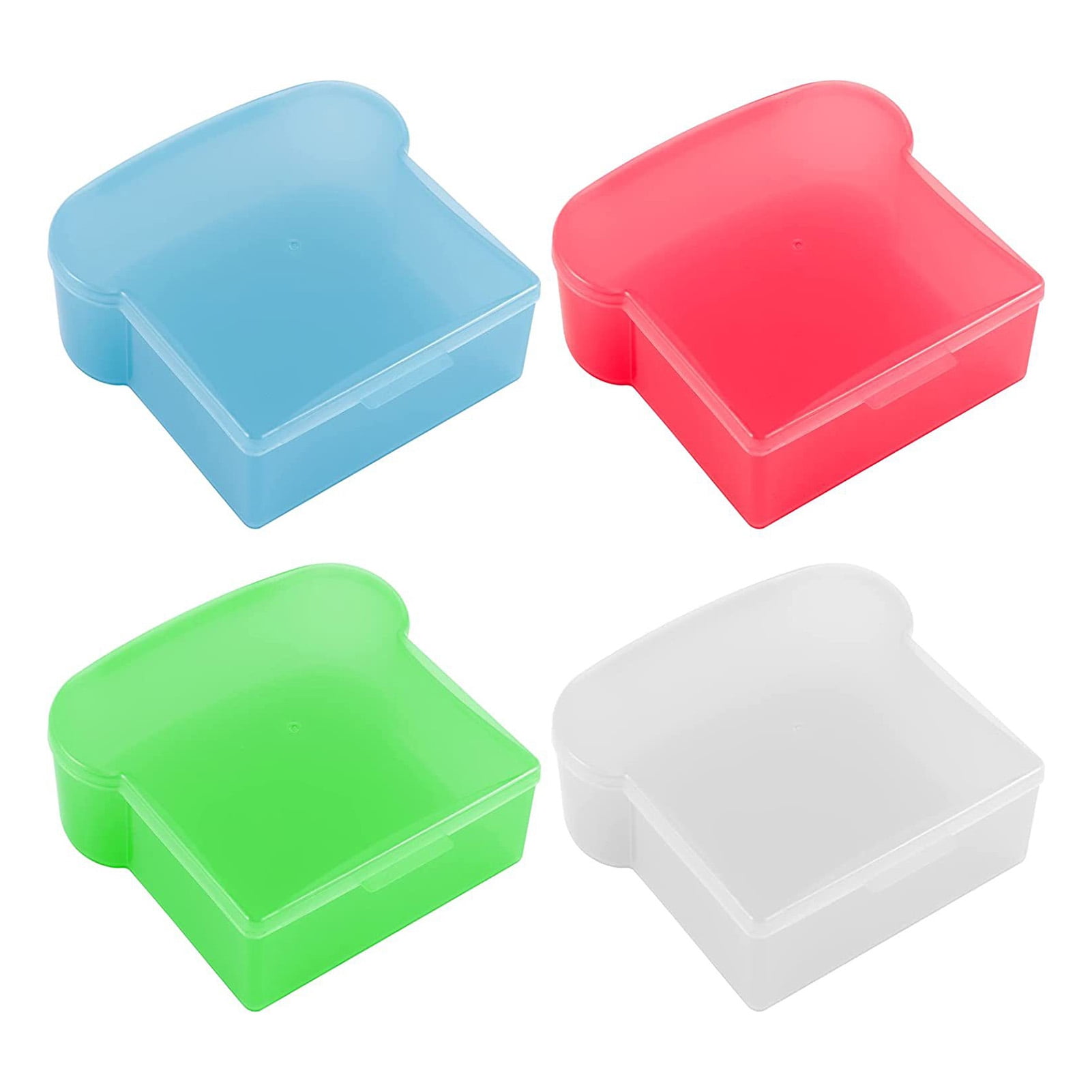 Cheers.US Toast Shape Sandwich Box Food Storage Sandwich Containers