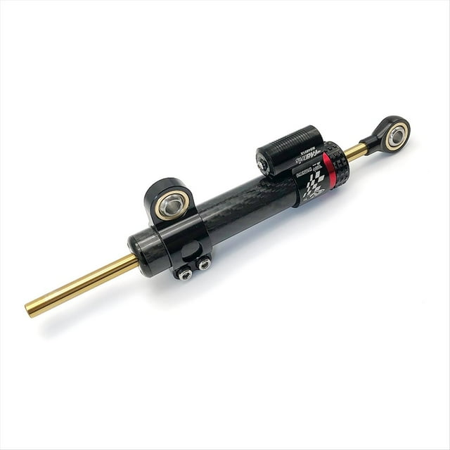 Para Thunder CNC Estabilizador Fibra de Carbono Amortiguadores Accesorios Ajustable Scooter Eléctrico Amortiguador de Dirección