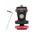 thumbnail image 4 of Shoe Mount,With 1/4 Inch Alloy With 1/4 Screw Led Video Screw L-ed Video Adapter Alloy With Cold Mount Adapter 1/4 Inch Screw Monitor Dslr Camera Hs-01 Cold Mount Video Monitor Qisuo Buzhi, 4 of 7