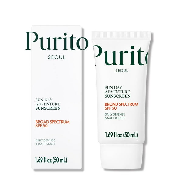 Protector solar PURITO Sun Day Adventure SPF 50 50 ml de amplio espectro