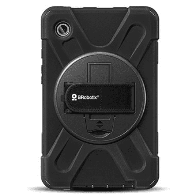 BRobotix Funda Uso Rudo con Correa y Giro 360 Grados para Samsung Galaxy Tab A9