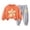 Orange-35n, variant on Mnyotv Toddler Girl Clothes 2 Piece Little Girls Flower Fall Outfits Long Sleeve Sweatshirts Casual Pants Set Size 3-4 Years