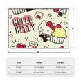thumbnail image 2 of Hello Kitty Area Rugs, Large Carpet, Washable Rug Mat, Flannel Non-Slip Rugs For Bedroom Living Dining Dorm Room Entryway, Home Decor 36"X24", 2 of 7