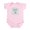 Petal Pink, variant on CafePress - QT Pi Infant Bodysuit - Baby Light Bodysuit, Size Newborn - 24 Months