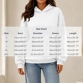 thumbnail image 5 of Diufon Fall Hoodies for Women Long Sleeve Fleece Thermal Oversized Sweatshirt with Front Pocket Winter Basic Loose Pullover, 5 of 8