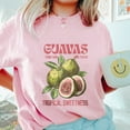 thumbnail image 3 of Guavas Tropical Sweetness T-Shirt – Retro Handpicked Farm Fresh Fruit Graphic Tee, Vintage Summer Shirt for Farmers, Gardeners & Fruit Lovers, 3 of 7