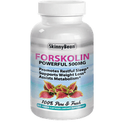 SkinnyBean Forskolin Weight Loss Supplement, 500 mg, 60 Capsules