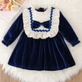 thumbnail image 5 of KYAIGUO Newborn Baby Girls Dresses Spring Fall Dress 6M-3 Years Long Sleeved Comfortable Fashion Casual Princess Party Toddler Pullover Cartoon Dresses, 5 of 8