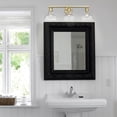 thumbnail image 2 of Yep by Golden Lighting Carver 3-light Vanity in Brushed Champagne Brass, 2 of 7