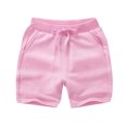 thumbnail image 2 of RUTAYY Toddler Child Boys Girls Casual Solid Color Shorts Summer Holiday Beach Pants Sport Shorts Trouser Soft Pants, 2 of 4