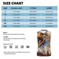 thumbnail image 4 of Picia Eagle With USA Flags mens Cotton Tank Undershirts , Moisture-wicking Ribbed Tanks, Lightweight Cotton Tank Undershirts-3X-Large, 4 of 8